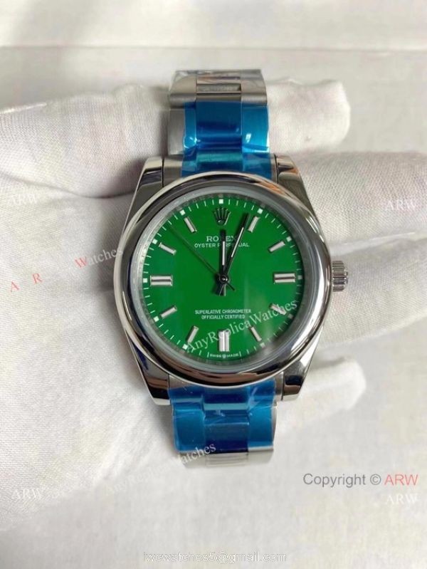 2021 Newest! Clone Rolex Oyster Perpetual Watch 41MM Silver Dial Oyster Band 3