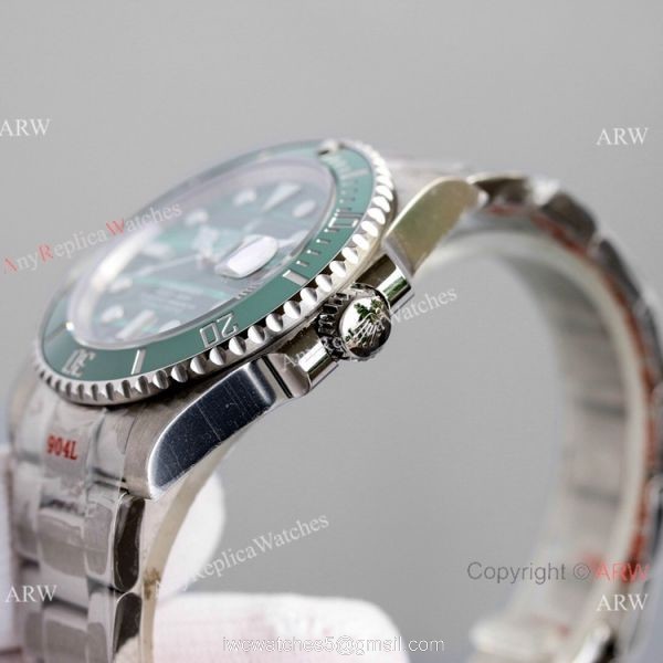 New! AAA Replica Rolex Submariner Malachite Dial Swiss 2824 Watch 40mm 3