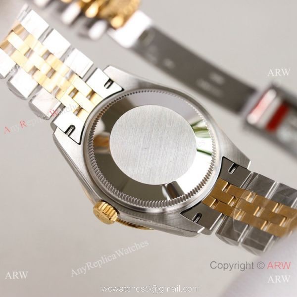 TR Factory 904L Rolex Datejust Jubilee Stainless Steel Gray Diamond Dial Watch 31mm 3