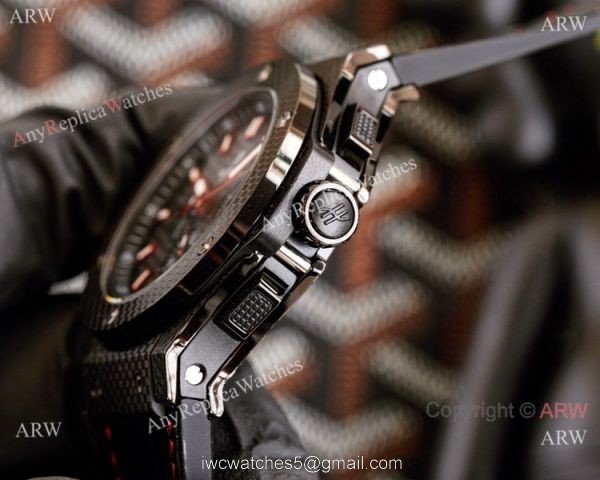 2021 New Hublot Big Bang Carbon Fiber Watches Blue Markers 3