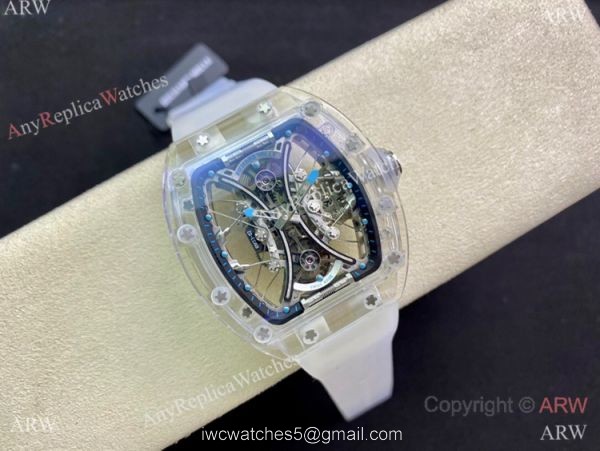 2021 New Richard Mille RM 53-02 Tourbillon Sapphire Watch Super Clone 3