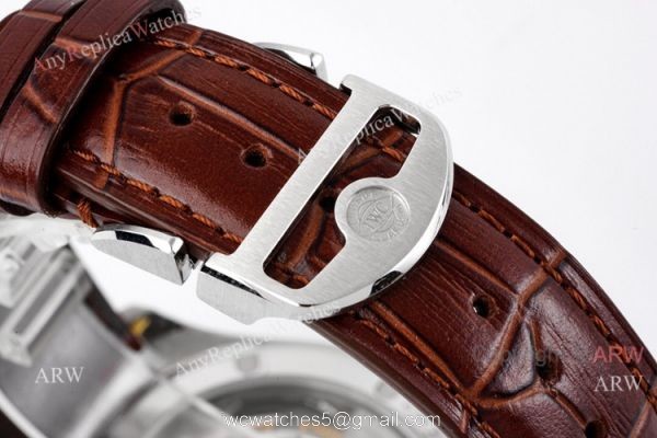 Best ZF Factory IWC Portugieser Automatic 40 White Face Swiss Clone Watches 3