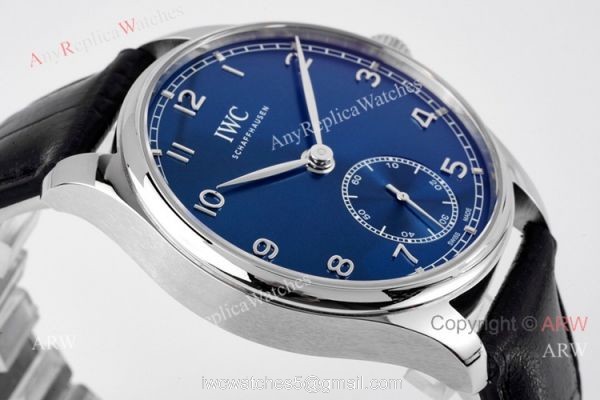 ZF Factory Iwc Portugieser Automatic Blue Dial 40mm Superclone Watch 3