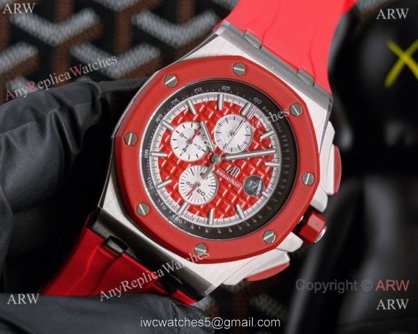 New Copy Audemars Piguet Royal Oak Offshore Chronograph Watches Green Version 3