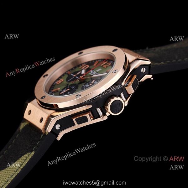Japan Grade Copy Hublot Big Bang Tutti Frutti Camouflage Face Watch VK Chronograph 3