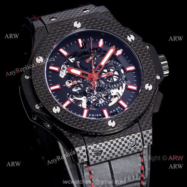 Hublot Big Bang Automatic Replica Watches Carbon Case 48mm 3