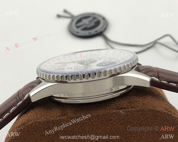 Swiss Grade Copy Breitling Navitimer B01 7750 Chronograph Watch Blue Subdials 3