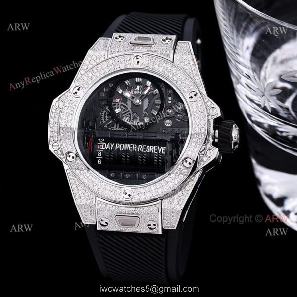 High Quality Replica Hublot Big Bang MP-11 Watch With Diamonds 45mm 3