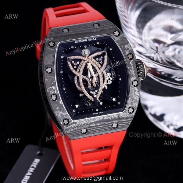 Knockoff Richard Mille Tourbillon RM019 Natalie Portman Automatic Watch For Men 3