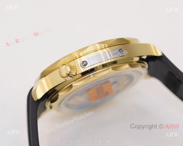 Super Clone Omega Seamaster James Bond OR 8800 Movement Watch Gold Case 42mm 3