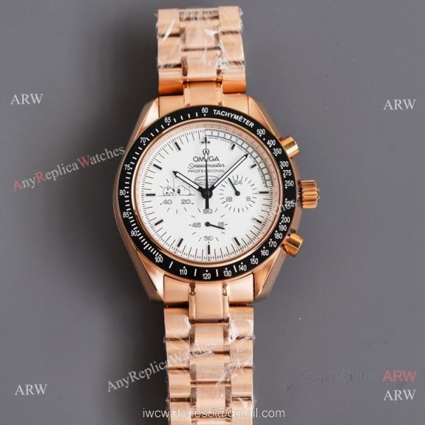 2021 New Copy Omega Snoopy Speedmaster Watch Rose Gold Quartz 3