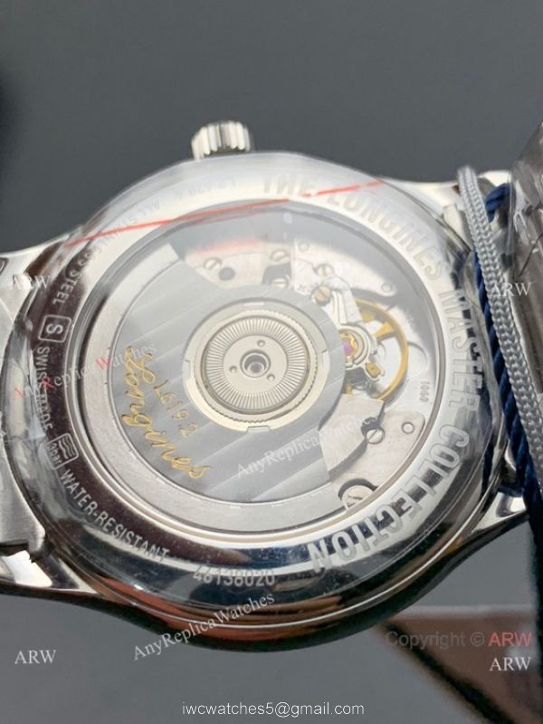 KY Fatcory Replica Swiss Longines Master Watch Stainless Steel 3