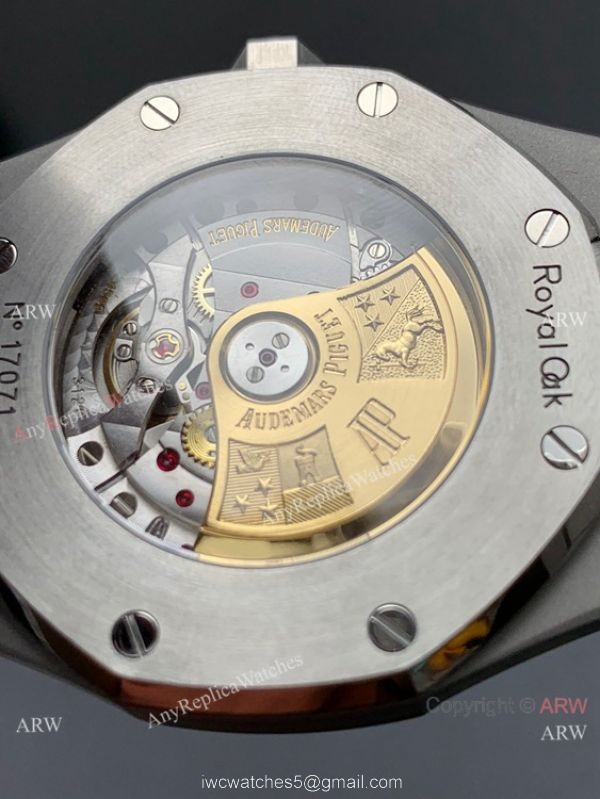 JF Factory Audemars Piguet Royal Oak JF 3120 Black Dial Watch 41mm 3