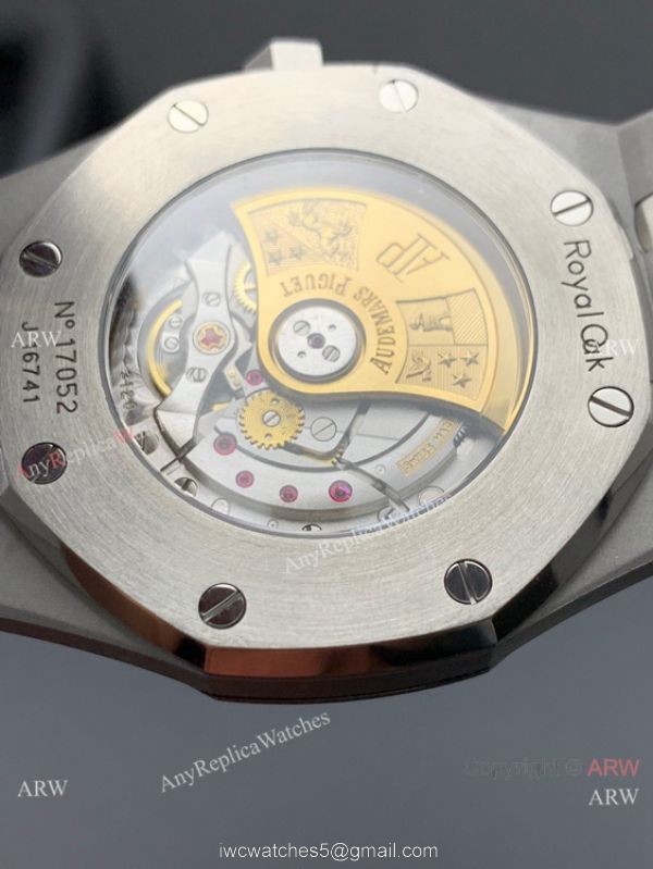 JF Factory Audemars Piguet Royal Oak JF 3120 Watch 41mm Silver Dial 3