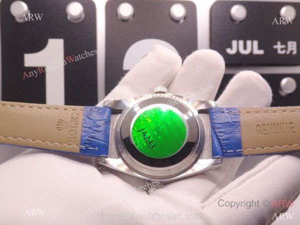 Swiss Replica Rolex Day Date eta2836 Watch Blue Version 36mm 3