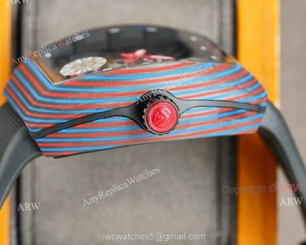 High Quality Replica Franck Muller Watches For Men Franck Muller Gravity Skeleton Carbon Case 3