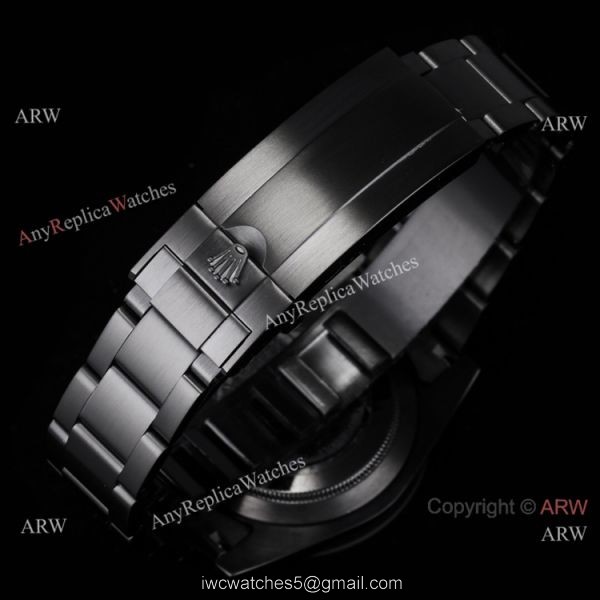 2021! Super Clone Rolex Blaken GMT-Master II Watch 40mm DLC Steel Pepsi Ceramic Bezel 3