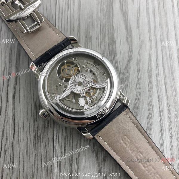 JB Factory Super Clone Blancpain Villeret Real Tourbillon Watch Cal.25 Movement 3