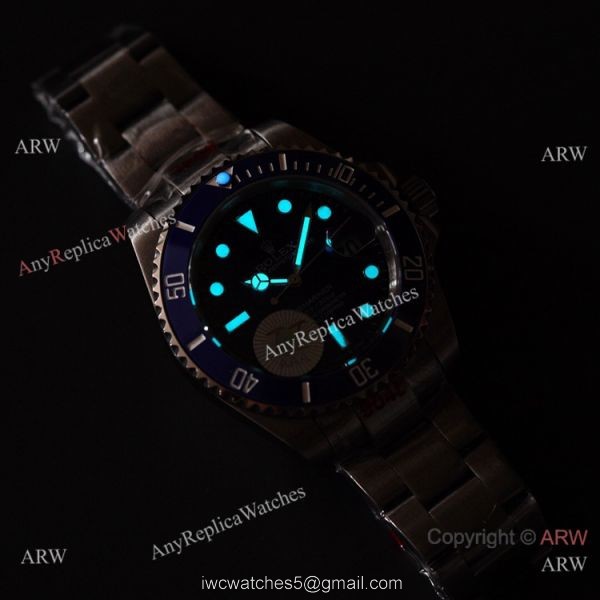 Swiss Quality Clone Rolex Submariner Hulk Citizen 8215 Watch Stainless steel 3