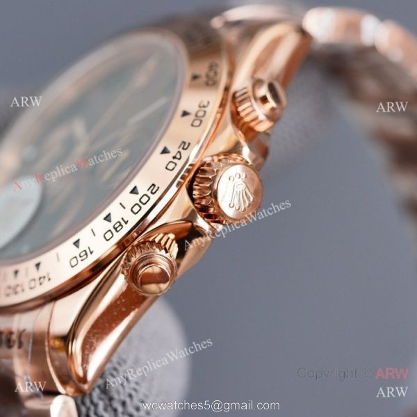 2021 New! Swiss Quality Replica Rolex Daytona 40 Watch Chocolate Arabic Markers 3