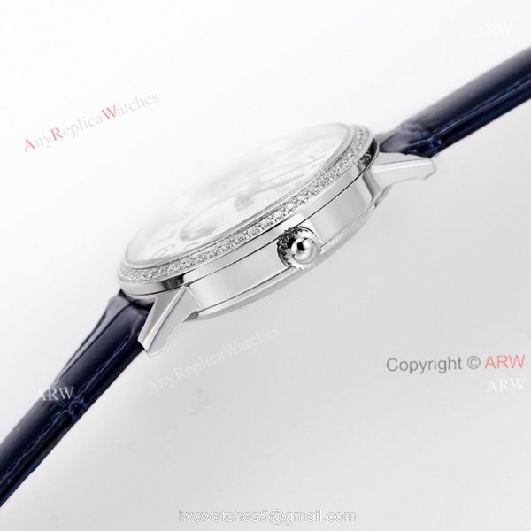 GF Jaeger Lecoultre Rendez-Vous Ladies Replica Watch 34mm With Diamonds Bezel 3