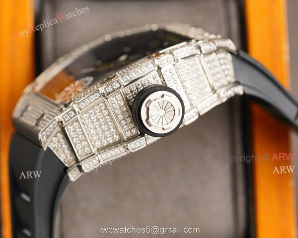 (RM Factory) Richard Mille RM 35-01 Rafa Diamond Watch Replica 3