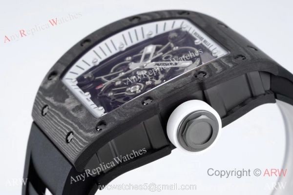 ZF Favtory Richard Mille RM055 Bubba Watson Wrist NTPT Carbon 42mm 3