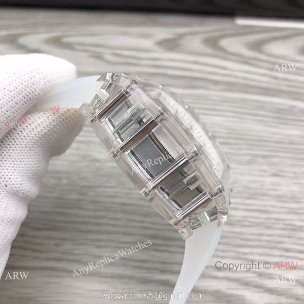 Richard Mille RM055 Bubba Watson Wrist Richard Mille Transparent Watch Citizen Movement 3