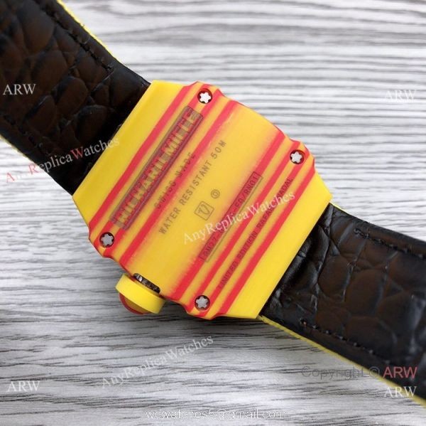 Swiss Richard Mille RM 27-03 Tourbillon Rafael Nadal Watch NTPT Carbon 48mm 3