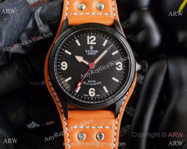 2021 New! Vintage Tudor Rotor self winding Watches Bronze Case 3