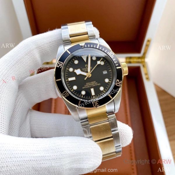 Tudor Heritage Watches Two Tone Caase AAA Replica 3