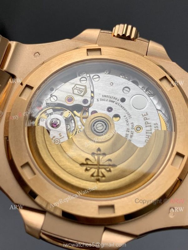 3K Factory Patek Philippe Nautilus 5711R Rose Gold with Brown Dial Watch 3