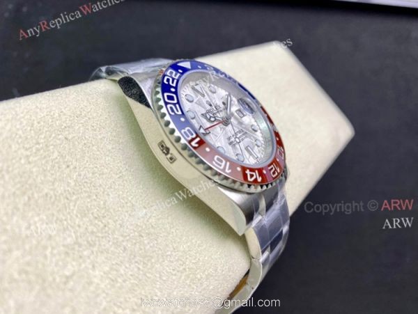 Super Clone 126719BLRO Rolex GMT Master II Pepsi Meteorite Watch Clean Factory 3
