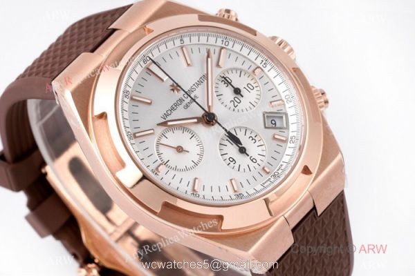 Swiss Vacheron Constantin Overseas Chronograph 8F V2 Rose Gold Watch 2021 New 3