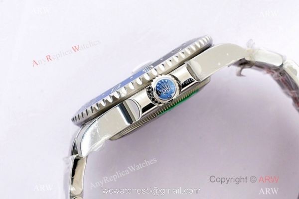 (EW)Swiss Copy Rolex GMT-Master II ew 3186 Watch 116710 Stainless Steel Oyster Batman Bezel 3