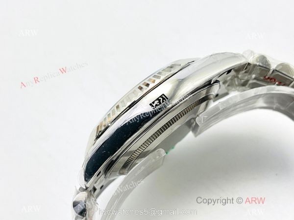 EW Factory V2 Rolex Day-Date 40mm 3255 Bright blue Dial Replica Watch with NFC card 3