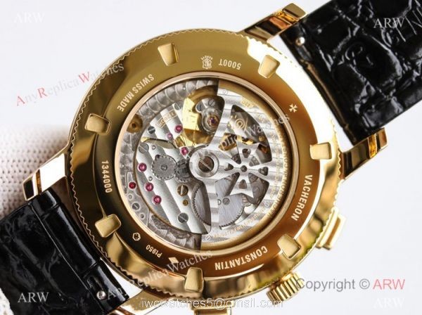 New! TW Factory Vacheron Constantin Traditionnelle Perpetual Calendar Watch White Mop Dial 3