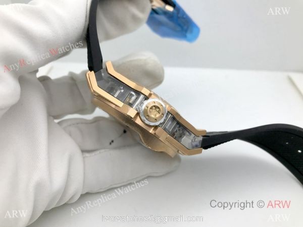 Copy Hublot Big Bang MP-11 Watch Automatic New Rose Gold Case 3