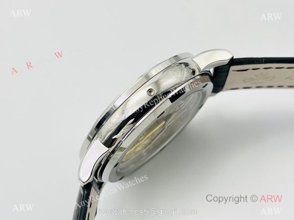 PFF Factory V4 Patek Philippe 6102P Sky Moon Celestial Watch Black Dial Diamond Bezel 3