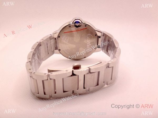 Cartier Ballon Bleu Replica Watch Silver Steel Automatic or Quartz Movement 3