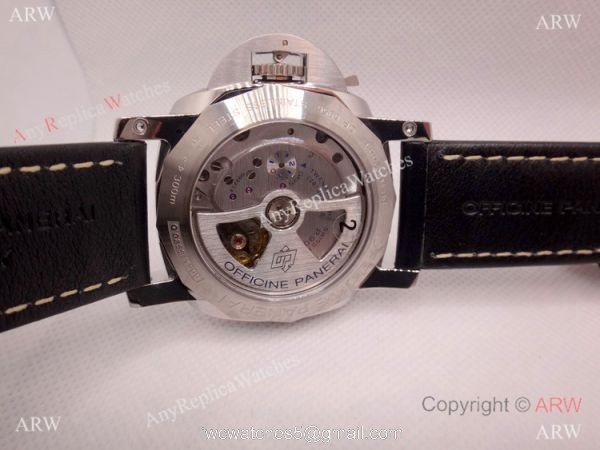 Swiss Grade Panerai Luminor 1950 GMT Black Dial 44mm Watch P9003 Movement 3