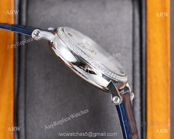 Swiss Patek Philippe Ultra-Thin Automatic Lady Watch Calatrava 7200R White Dial 3