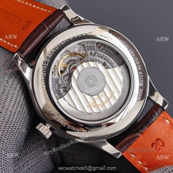 Swiss Replica Longines Master Power Reserve 38 Stainless Steel Watch 2824 Movement 3