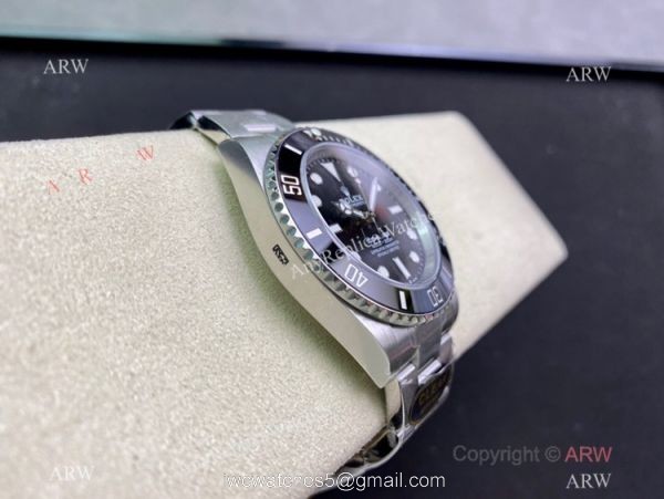 1:1 Best Edition Clean Factory Rolex Submariner NO DATE 41 Swiss 3230 Watch 904l Stainless Steel 3