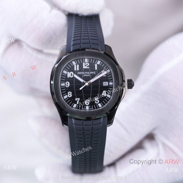 Swiss Quality Citizen 8215 Patek Philippe Aquanaut Watch Purple Rubber Strap 3