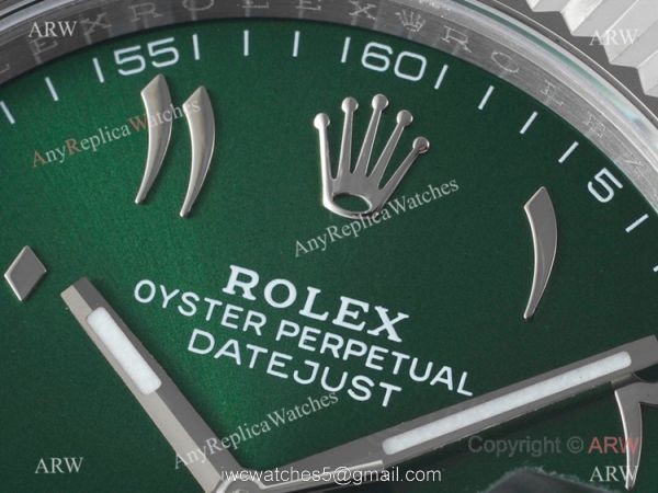 2022 New! Super Clone Rolex 41 Datejust Middle East Arabic DIW Swiss 3235 Watch 904l Jubilee Olive Green Dial 3
