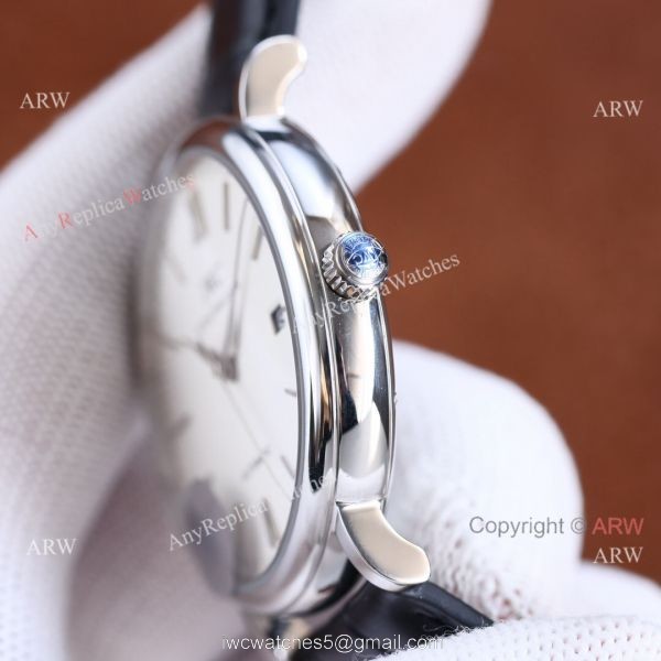 Knock-off IWC Portofino Citizen 9015 White Face Black Strap Watch 3