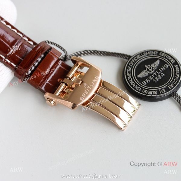 Swiss Copy Breitling Premier DayDate Automatic Watch Rose Gold 40mm 3