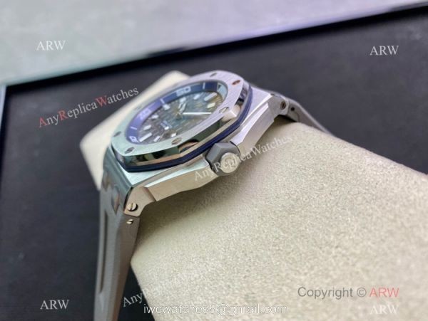 Swiss Copy Audemars Piguet Royal Oak Offshore Diver 15720st Gray Dial 42mm 3
