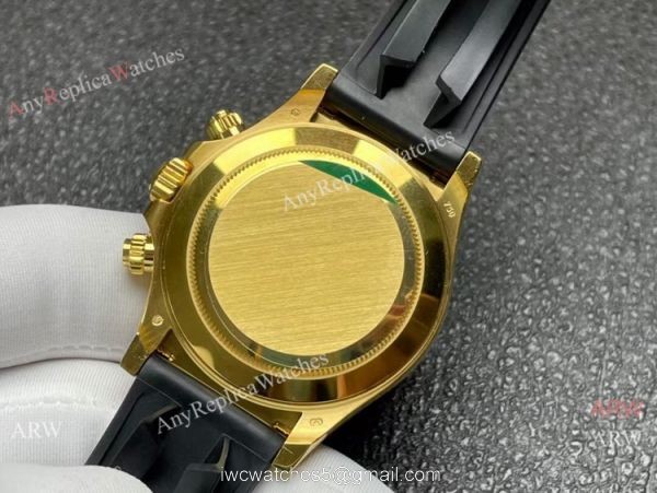 Noob Factory 1:1 Cal.4130 Rolex Daytona Gold Case Panda Dial watch 40mm for Men 3